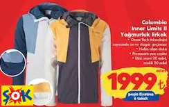 COLUMBİA INNER LİMİTS II YAĞMURLUK ERKEK